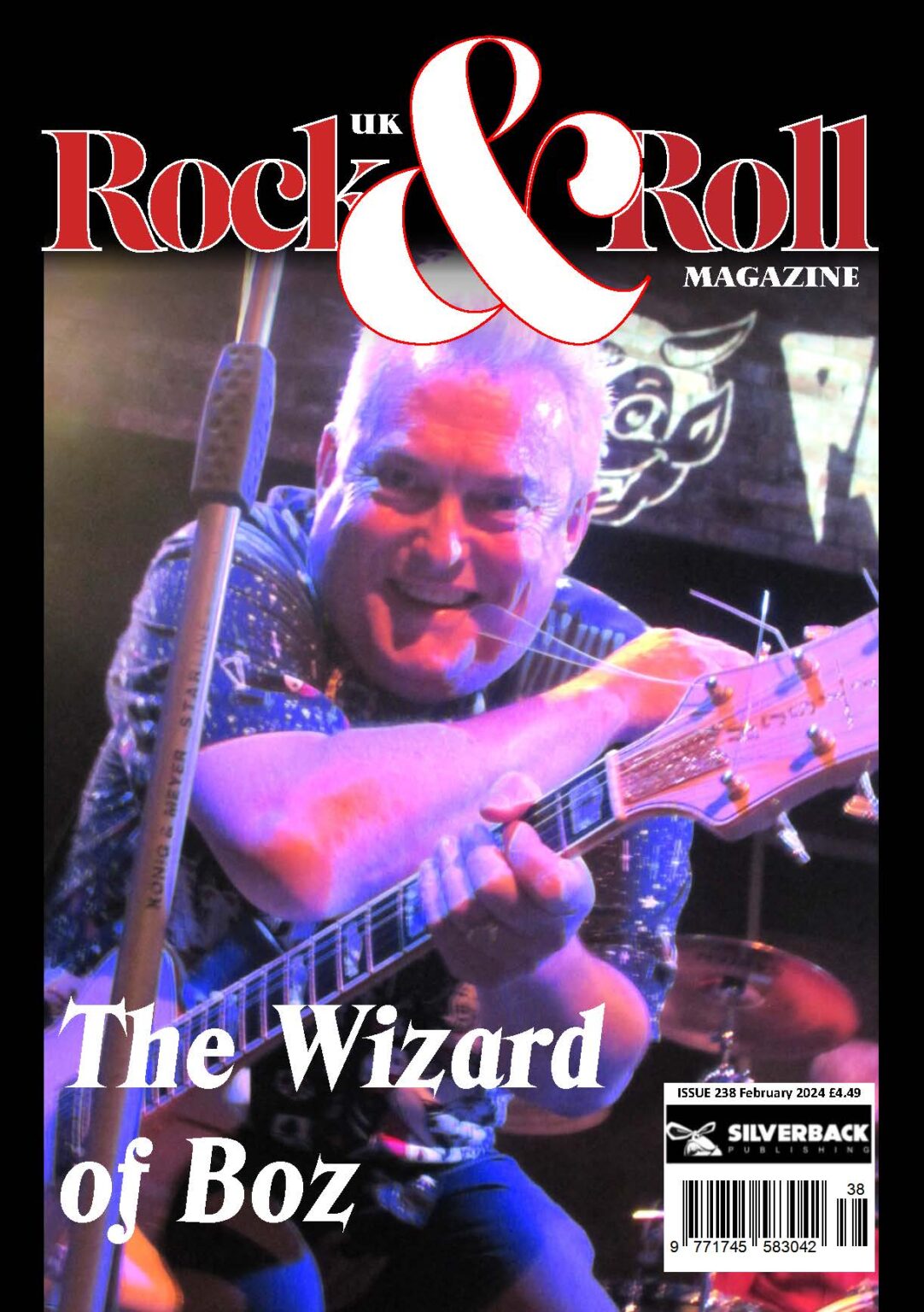 UK Rock & Roll February 2024 (On sale 1st of Feb 24) Inc P&P UK Rock